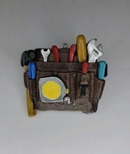 Handyman Tool Bag - Custom Shaped Ornament, Christmas decor, Christmas gift