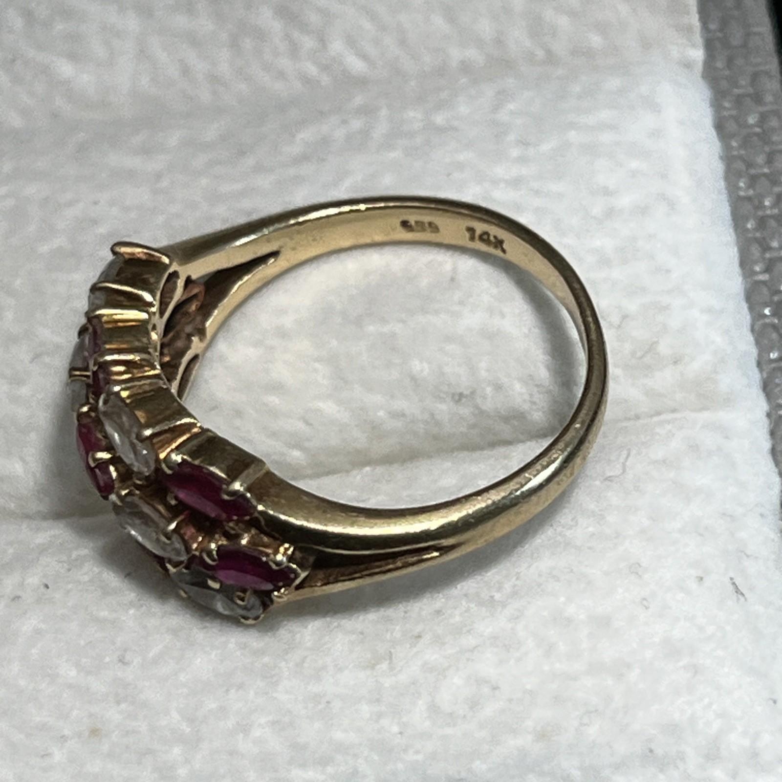Ruby Ring 14k Gold - image 4