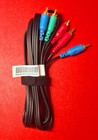 6Ft Component Video Cable 3 Rca Red Green Blue Rgb Coaxial for Hdtv Dvd Vcr- New