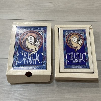 The Celtic Tarot by Helena Paterson and Courtney Davis 1995 oop
