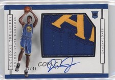 2016 National Treasures Rookie Horizontal 12/49 Damian Jones #165 Patch Auto 6fs