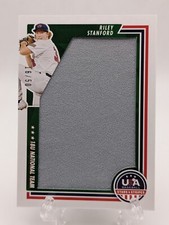 2022 Panini USA Baseball Stars & Stripes Jumbo Relics /50 Riley Stanford #JUM-RS