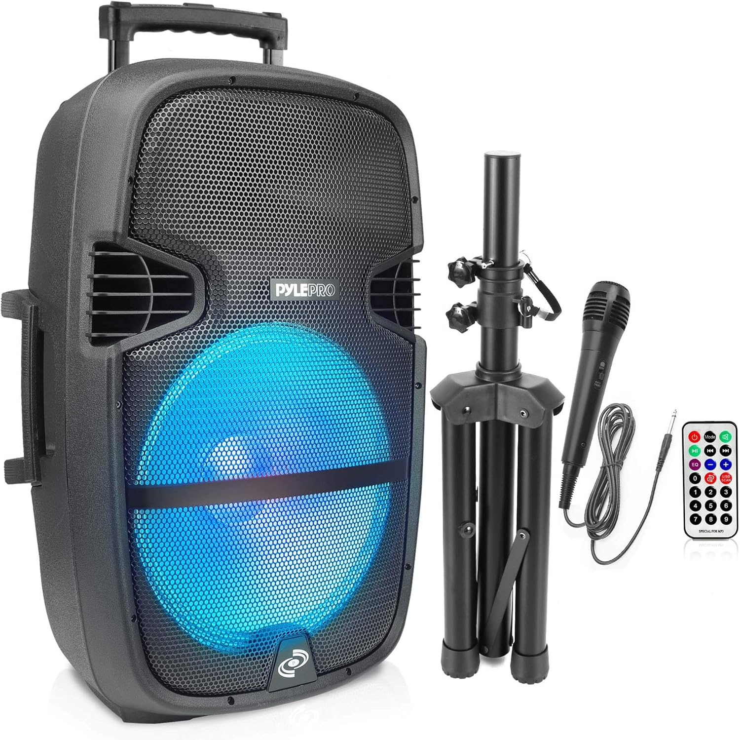 Portable Bluetooth PA Speaker System - 1000W Outdoor Bluetooth Speaker System W/