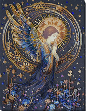 DIY Bead embroidery kit "Main Bead Embroidery Kit Guardian of the sky Deco