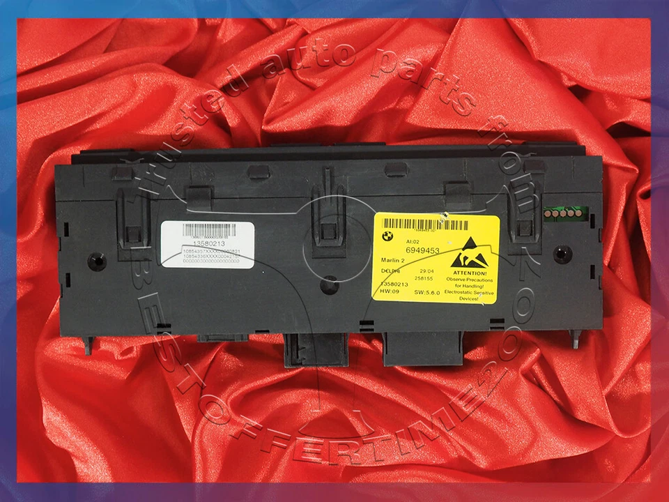 BMW E60 E61 SERIE 5 MÓDULO INTERRUPTOR CONSOLA CENTRAL DSC PDC CONTROL ASIENTO CALEFACCIÓN Foto 3 de 4