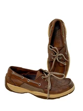 Sperry Top-Sider 2-Eye Men's Boat Shoes 8M Brown #0276308