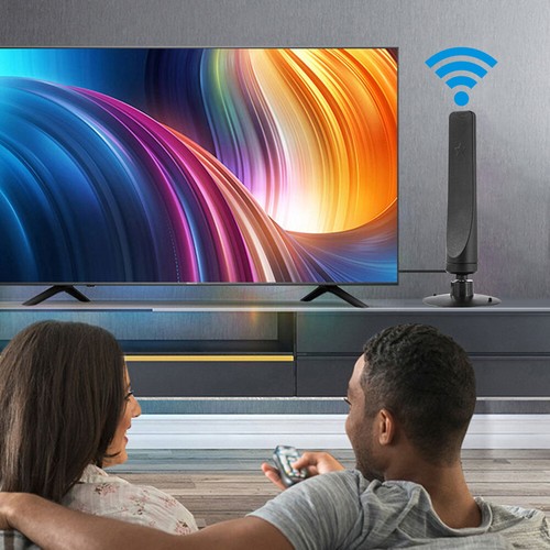 Antenne TV numérique HDTV 12dBi 50 Miles 1080P, récepteur aérien pour intérieur - Zdjęcie 8 z 12