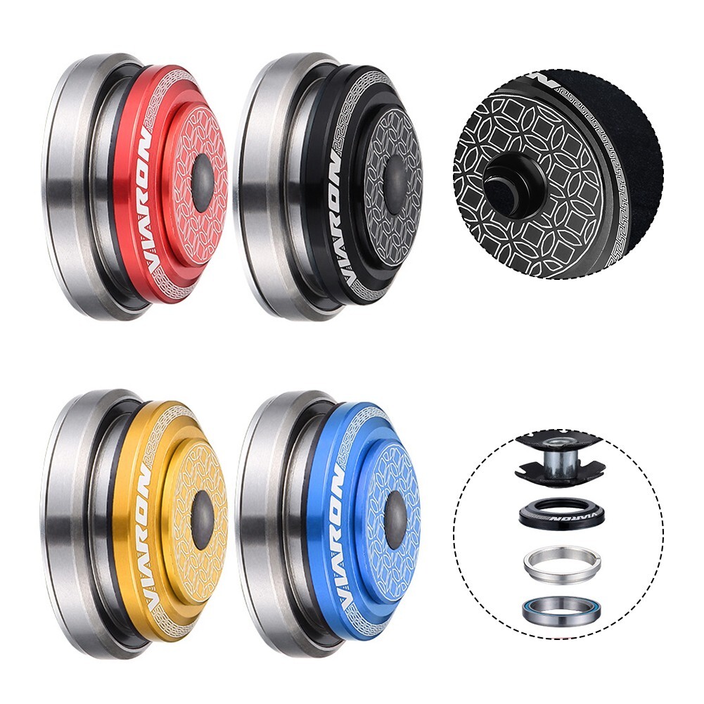 Top notch full hidden double bearing cone tube headset for