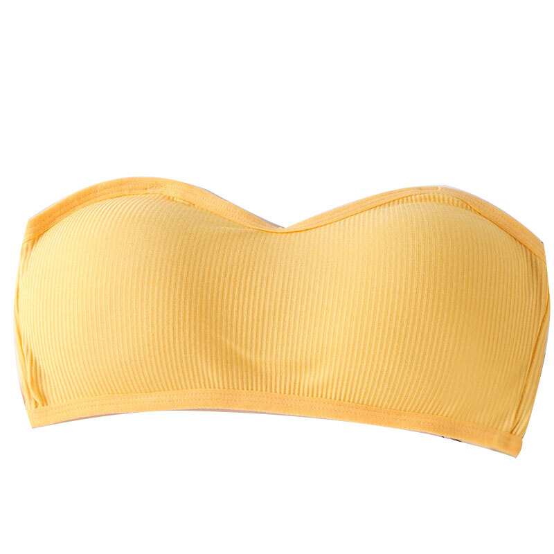 Tube Top Push Up Chest Wrap Seamless Strapless Bra Invisible Bra Back