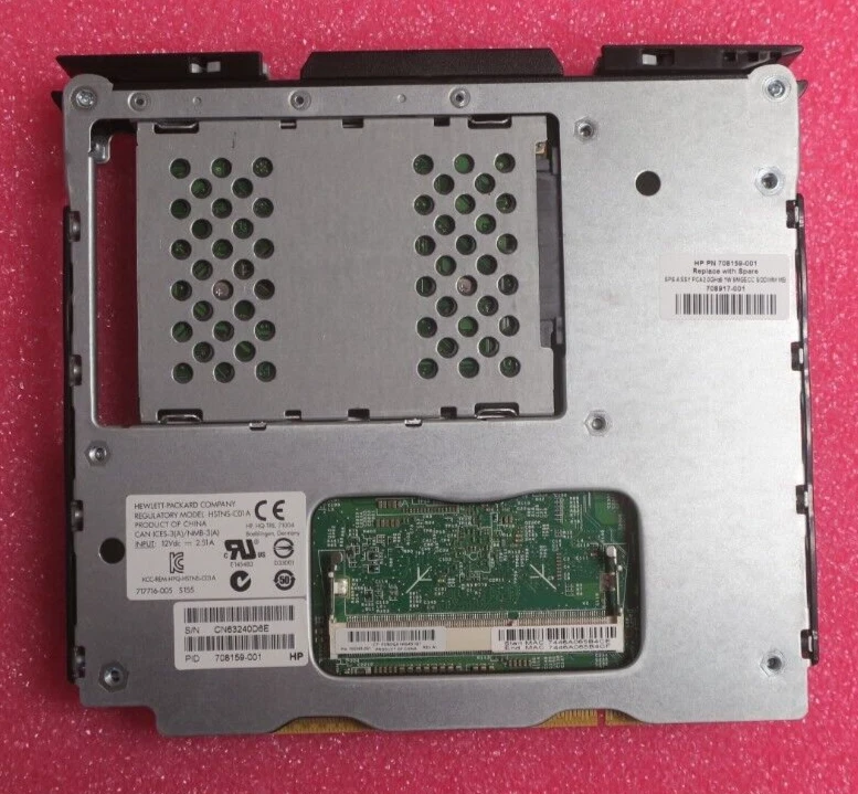 HP ProLiant Moonshot Atom S1260 Dual Core 2GHz 500GB HDD Cartridge 708917-001 - Image 4 of 4