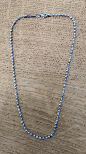 SCHMUCK HALSKETTE AUS EDELSTAHL von CHRIST - STEEL BY CHRIST - ca. 46cm