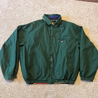 Vintage 90's Nautica Mariner Boat Sailing Jacket Coat Men's