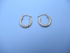 14Kt. Yellow Gold Small Hoop Earrings