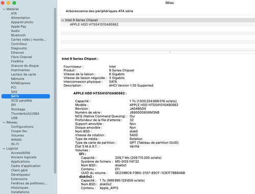 APPLE IMAC 21" - FIN 2015 - RAM 8 go - DD 1 To - PARFAIT ETAT DE FONCTIONNEMENT - Bild 8 von 9