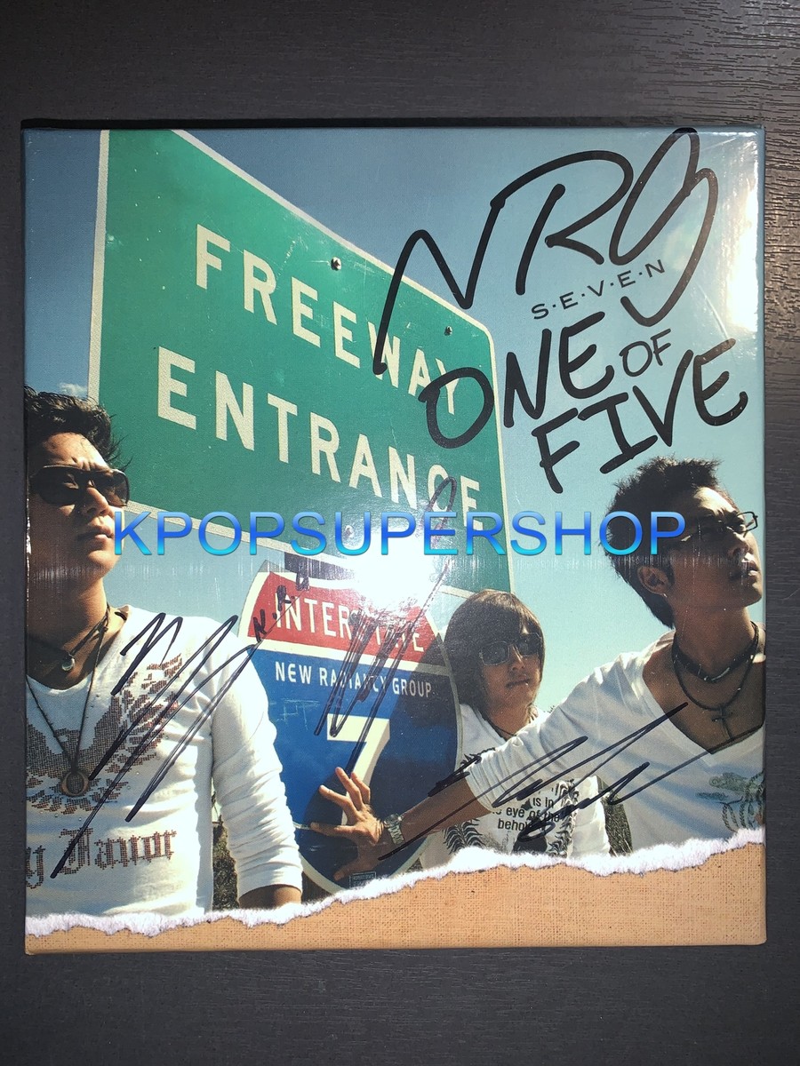 NRG 7th Album One of Five Autographed Signed CD 3 Booklets New