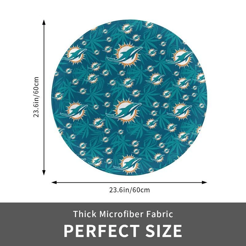 Miami Dolphins Fans Rug