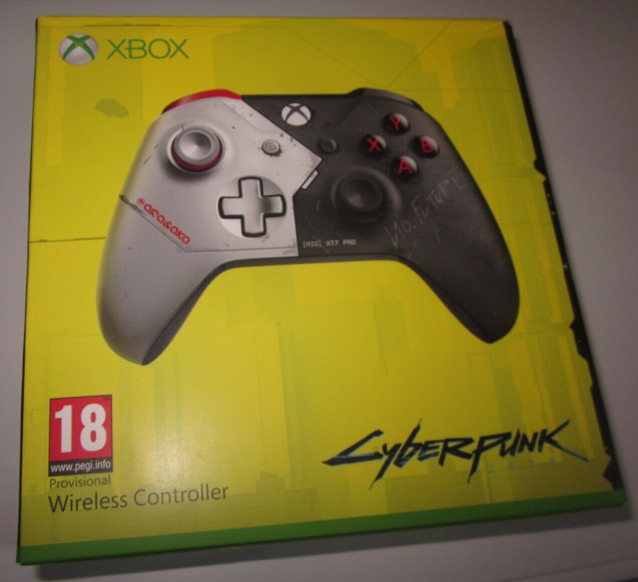 WIRELESS CONTROLLER-CYBERPUNK 2077 - XBOX ONE SERIES X LIMITED D1-NUOVO-OFFICIAL