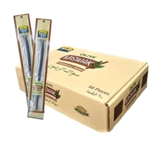 Al Khair Olive Miswak 60 Pieces In Box Shipping From USA