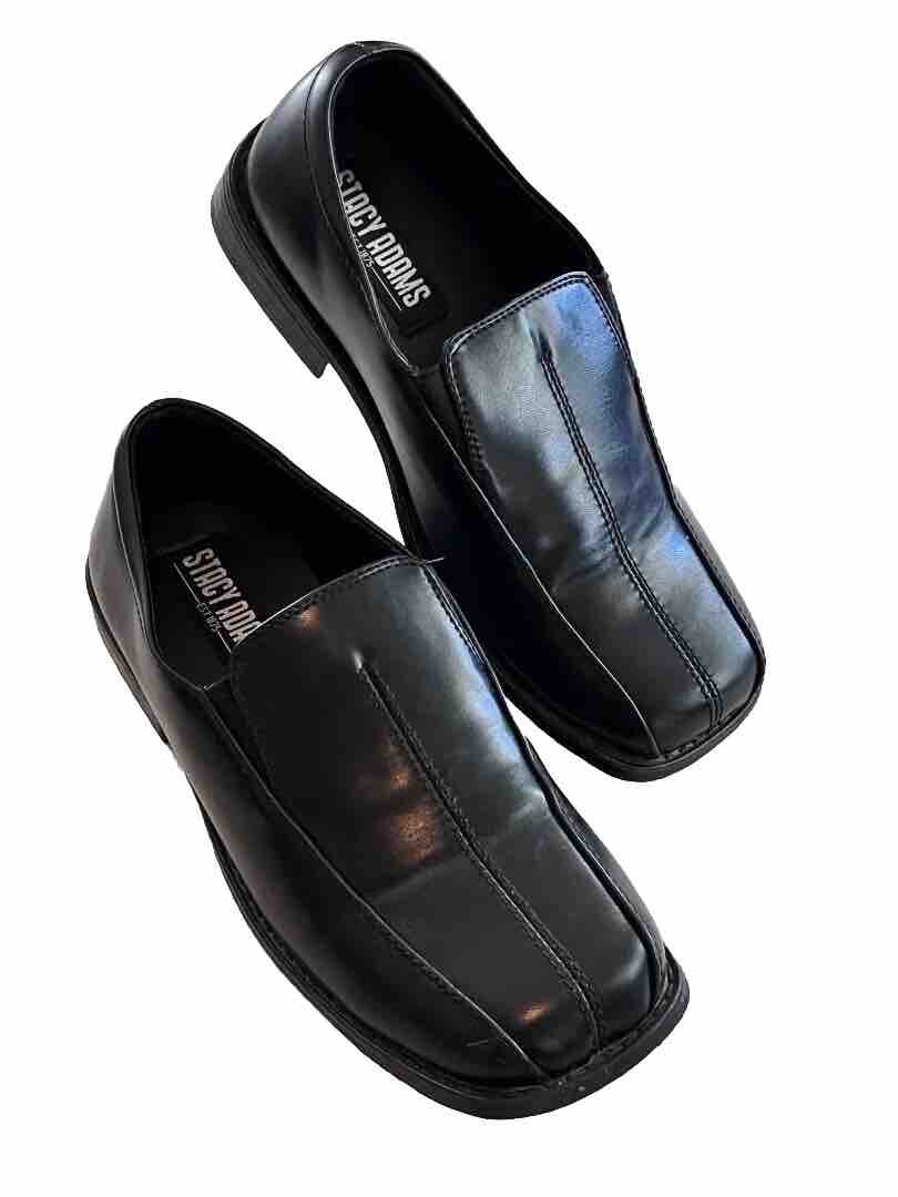 Stacy Adams Mens 41249B-01 Sz 5 M Black Slip On Loafer Dress  display picture 1