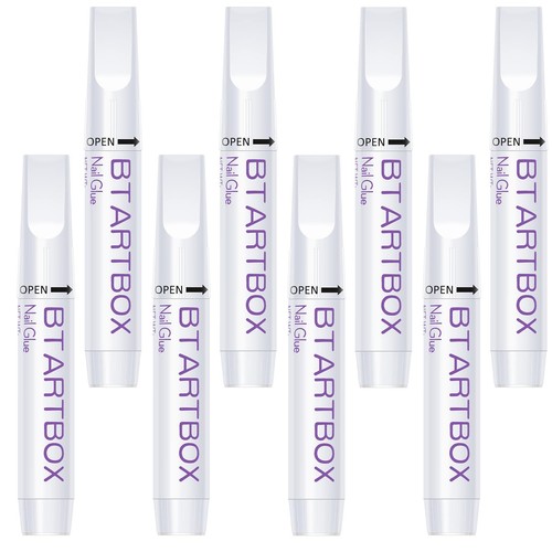 Nagelkleber für Acrylnägel - Nagelkleber für Press On Nails 8 Stück BTArtbox Adh... - Bild 1 von 8
