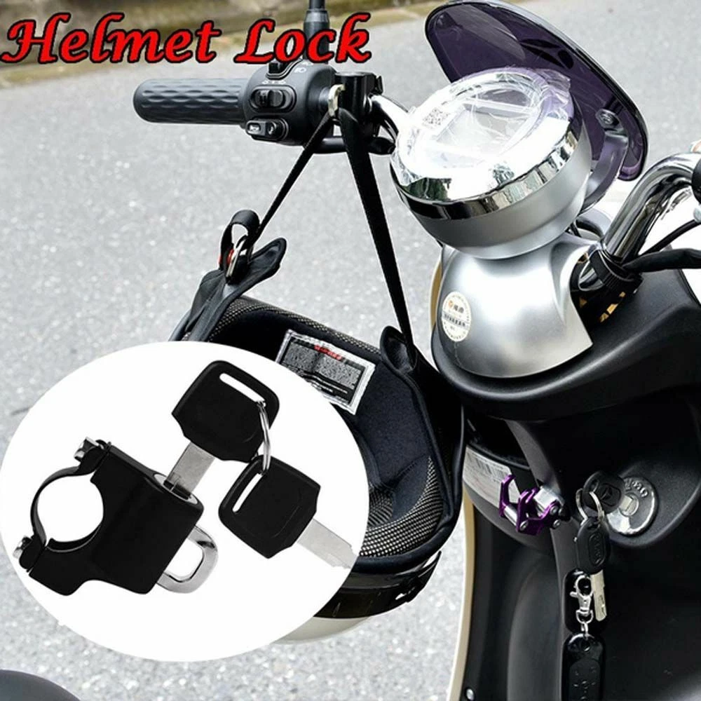 Helmet lock sales motorcycle