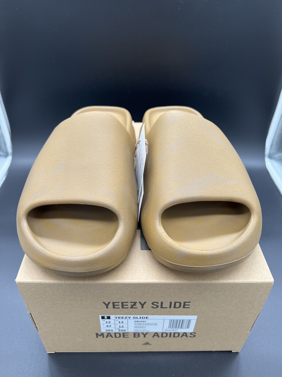 Adidas Yeezy Slide Ochre - 47(Eu) New US 12 New | eBay