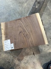 Black Walnut Slab 1925, live edge slab, unfinished, free shipping