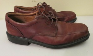 ECCO Light Lace Up Orange Brown Soft 