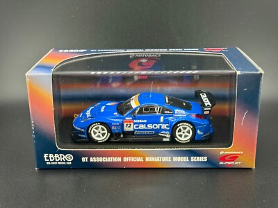 EBBRO 1/43 Scale NISSAN Super GT 2005 Calsonic Impul Blue | eBay