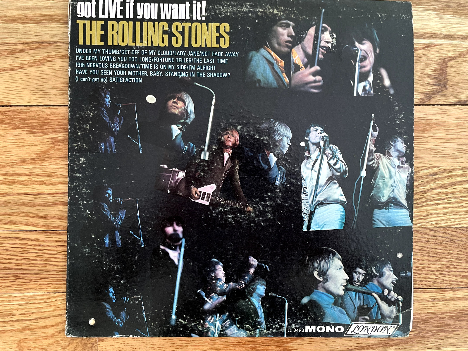 The Rolling Stones Got Live If You Want It! Vinyl LP London Records LL-3493
