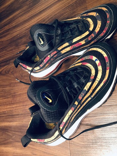 Nike Air Max 97 SE Gold Floral Size 7.5 192502832941 | eBay