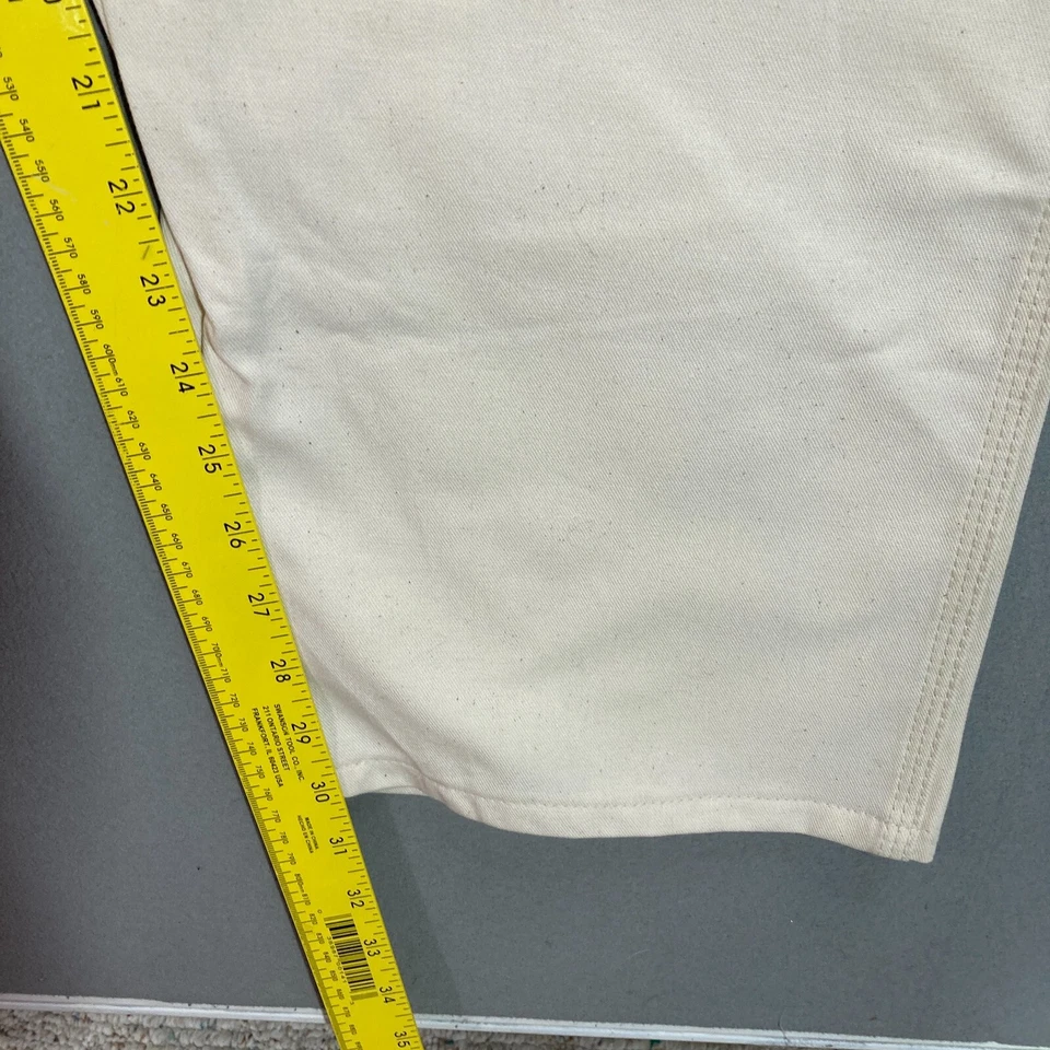 Pantalones de Pintores Profesionales Dickies Blancos para Hombres 42x30 Carpintero Carga Trabajo Nuevo con Etiquetas Foto 3 de 4