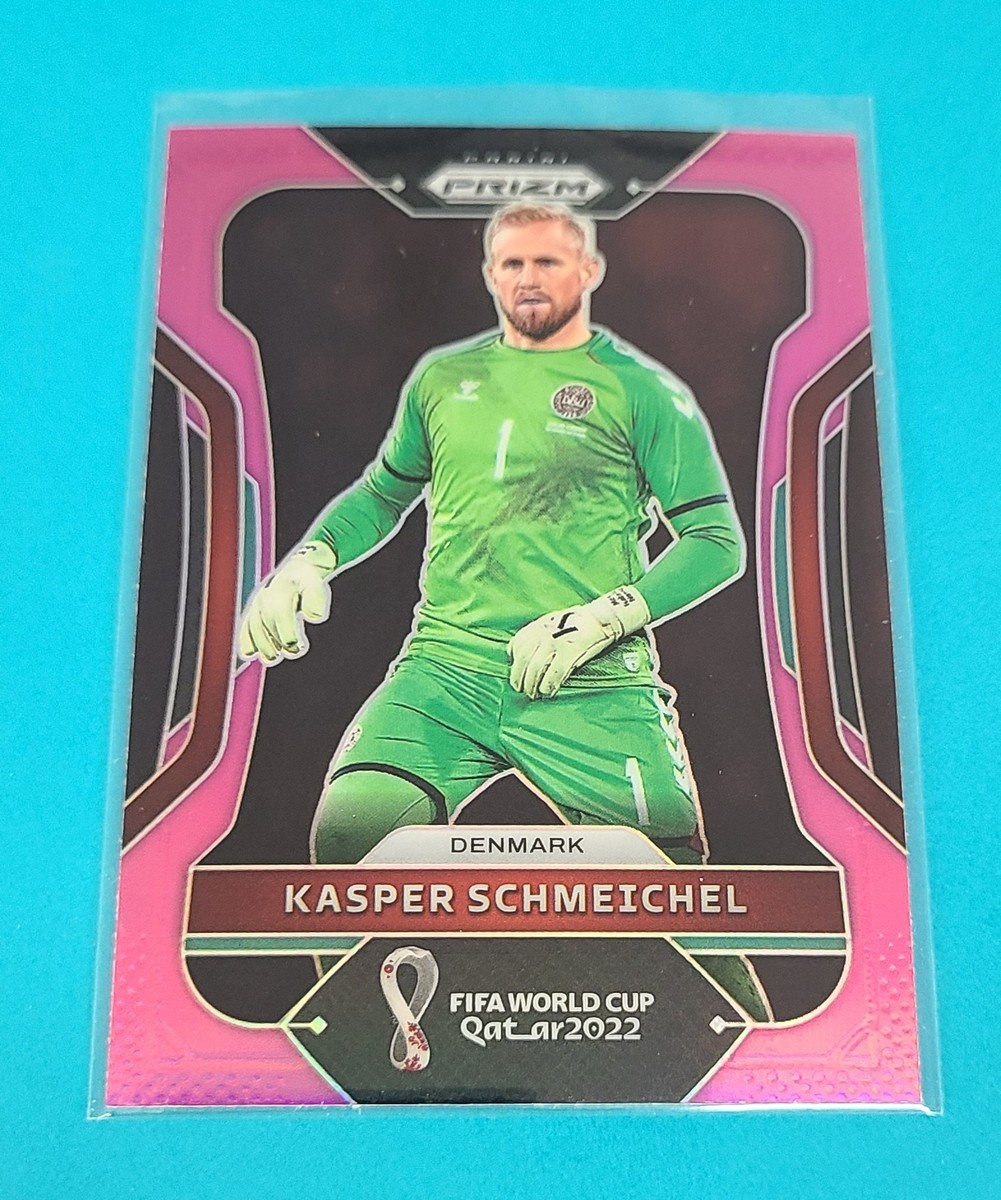2022 Prizm FIFA World Cup Qatar Pink Prizm #72 Kasper Schmeichel