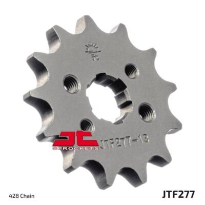 JT Front Steel Sprocket 14-428 For Derbi 125 Mulhacen (Alloy Wheel) 2007-2013