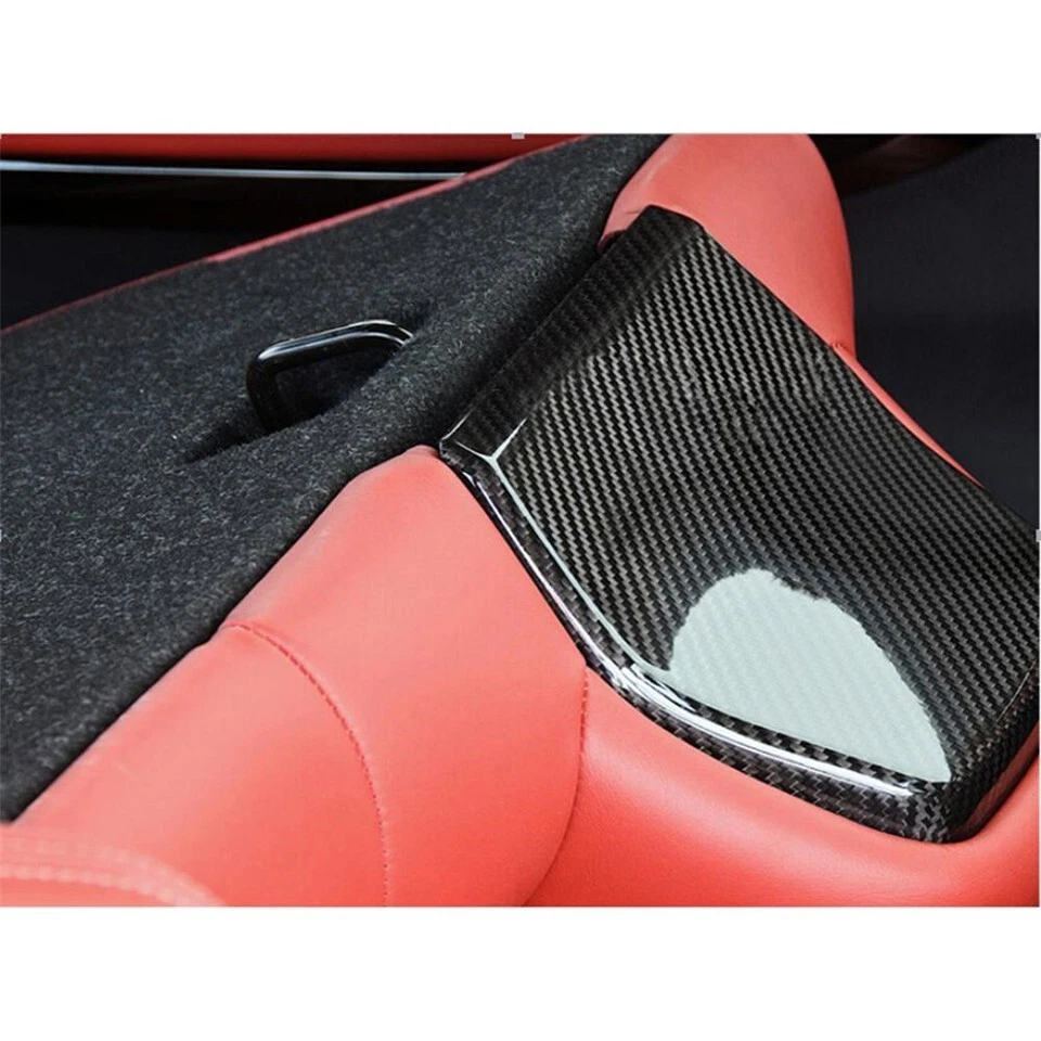 Real Carbon Fiber Seat Back Trim Covers 4PCS For BMW F87 M2 F80 M3 F82 M4 - Image 4 of 4