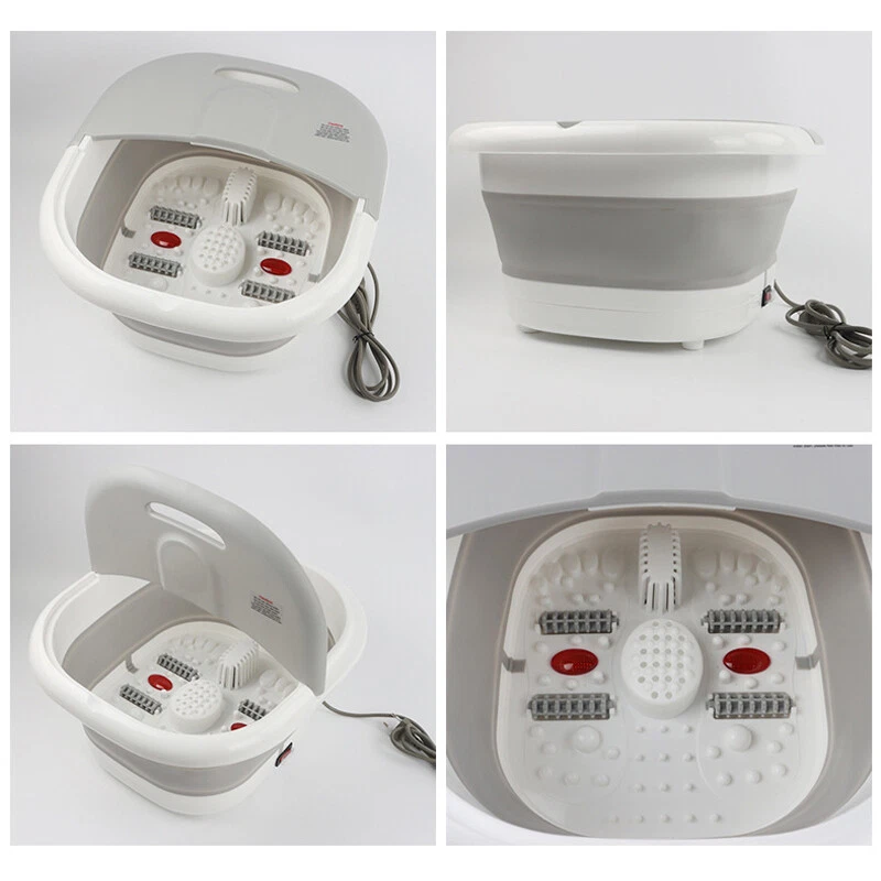 Foot Spa Pedicure Electric Vibrating Wet Warm Bath with Infrared Massage Roller - Picture 6 of 10