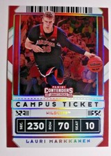 2020-21 CONTENDERS DRAFT CAMPUS TICKET VARIATION LAURI MARKKANEN