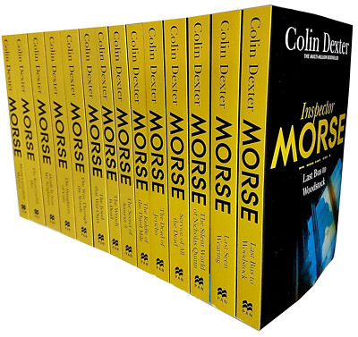 Inspector Morse Complete Collection by Colin Dexter 14 Books Set