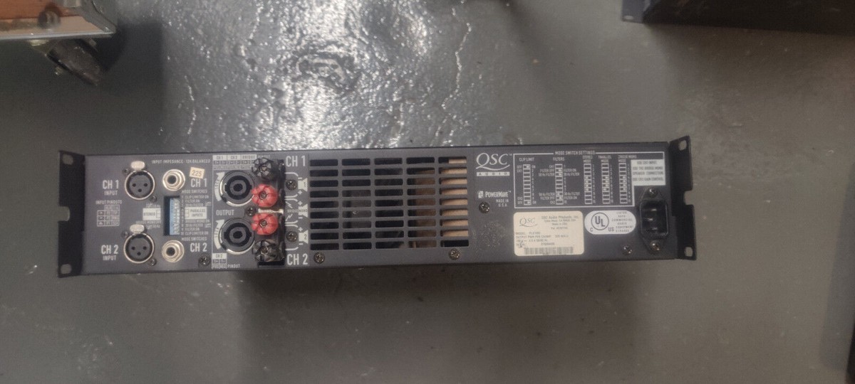 QSC PLX1202 amplifier | eBay