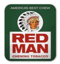 Red Man Tobacco Sticker