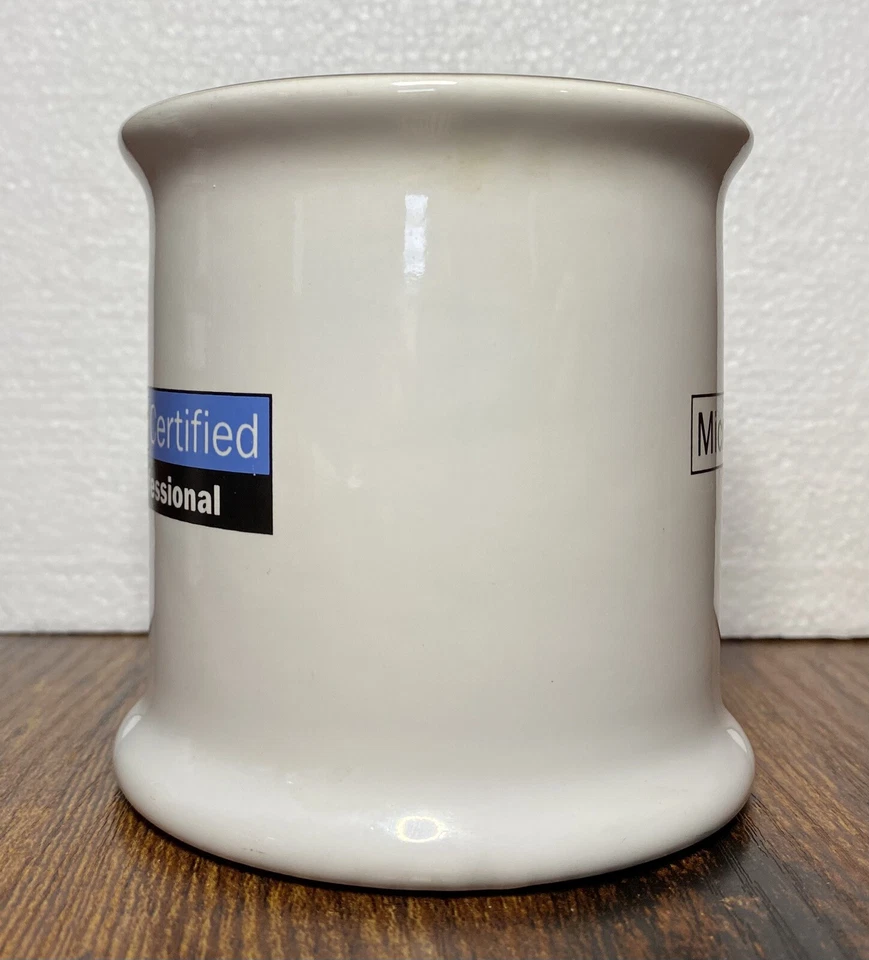 Original Microsoft Certified Professional Ceramic Mug 12 Oz Capacity 3.75” - Image 3 of 4