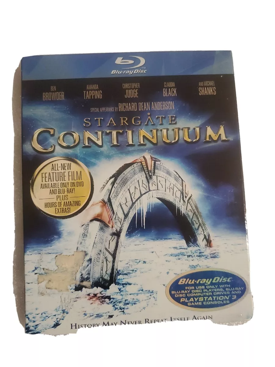 Stargate Continuum Blu ray 2008 WIDE SCREEN. Not Rated