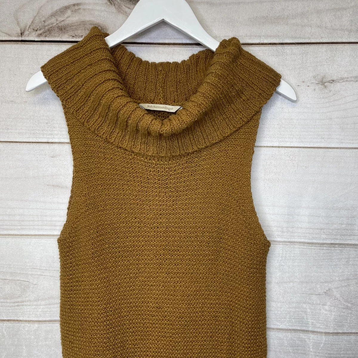 Cowl neck shop tunic sweater