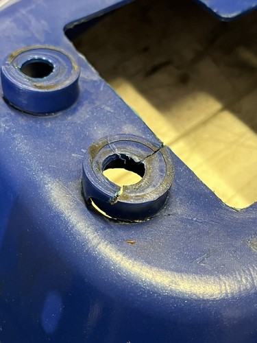 2012 Polaris Phoenix 200 OEM BLUE Rear Fender Back Plastic Rear Plastic - Picture 17 of 24
