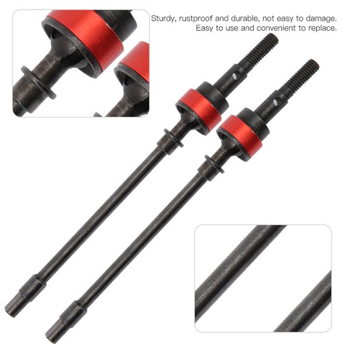 Steel CVD Front Drive Shaft Replacement Accessory Fit For Axial SCX10 1:10 SAP - Picture 17 of 18
