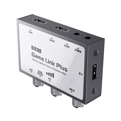 4K HDMI Video Capture Card Game Link Plus With volume adjustment Recording Boxs