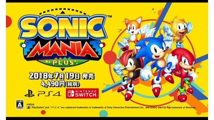 Sega Sonic Mania Plus Limited Edition Included Item Art Book 36P PS4 23870  JAPAN