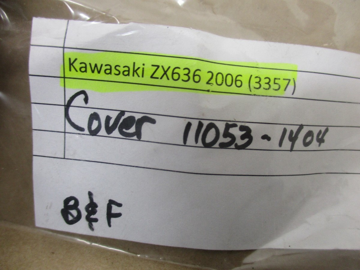 Kawasaki ZX636 2006 Cover 11053-1404 (3357) | eBay