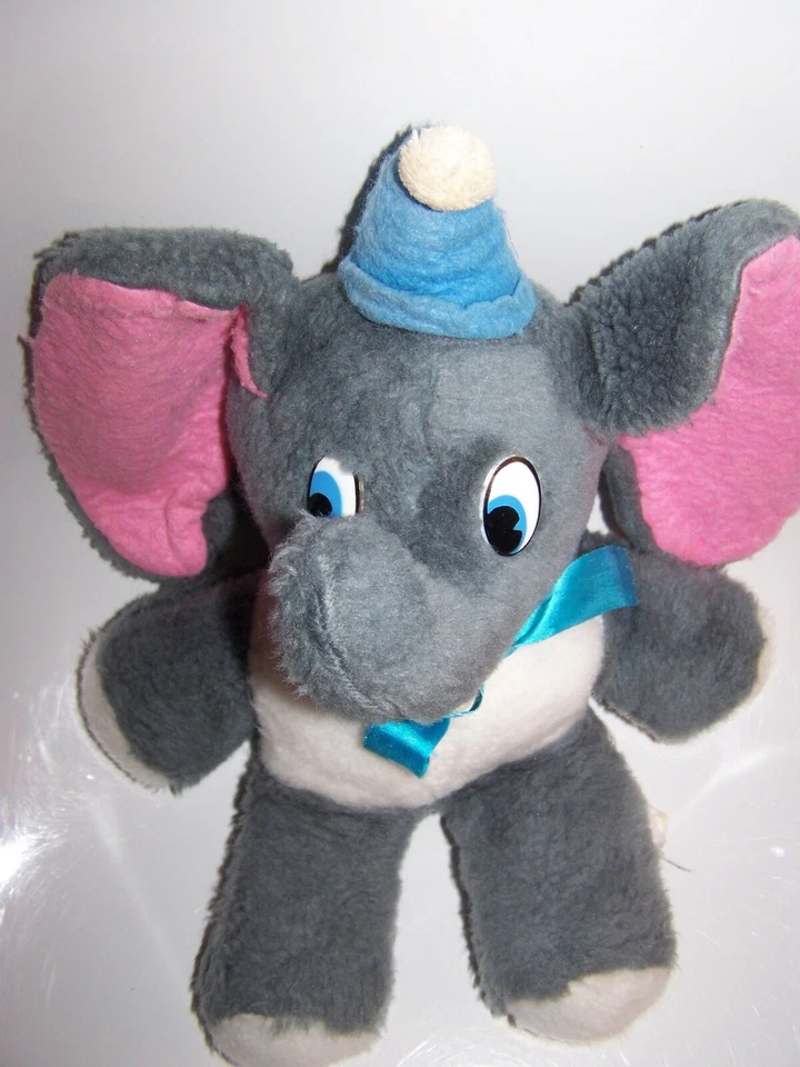 VINTAGE 1960s Disney Plush Dumbo Stuffed Elephant - Image 2 of 2