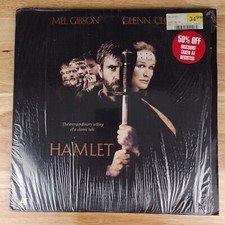 Hamlet Laserdisc LD 2 Disc Movie Widescreen Extended Play Mel Gibson Glenn Close